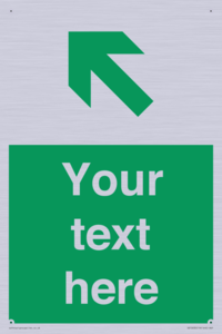 Custom Safe condition: Green Up left arrow